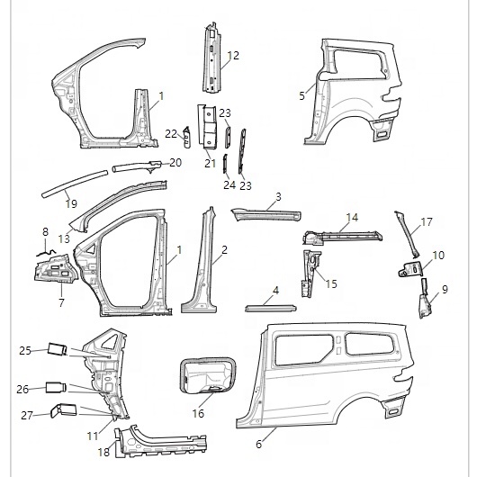 Maxus T60 Автомобильные запчасти Все виды запчастей по доступным ценам