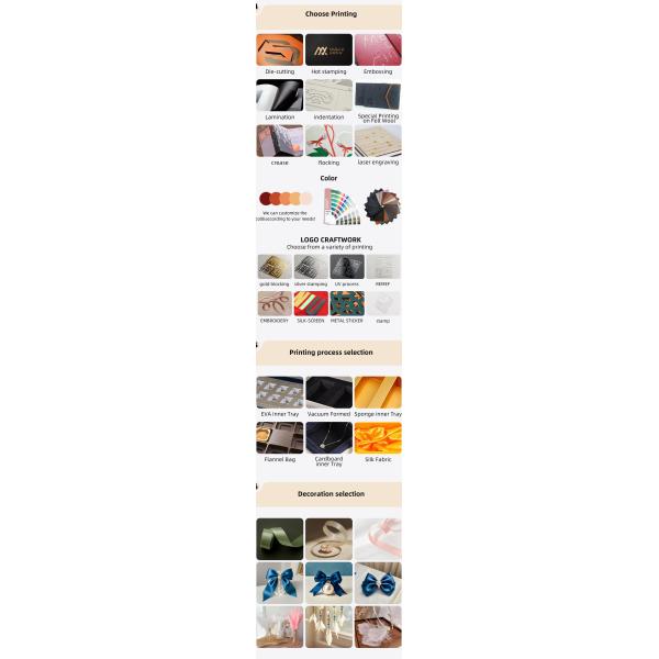 Paper jewelry Gift Box Packaging Eco Friendly Cardboard yellow Magnetic Jewelry Box