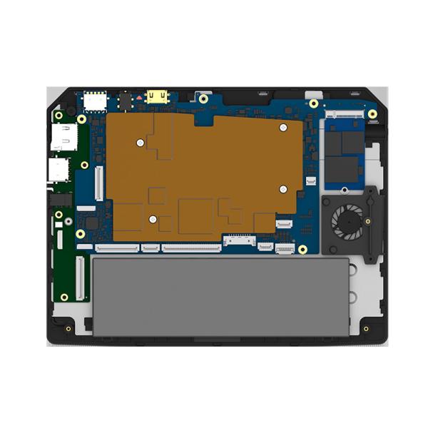 A7 laptops computer 7 inch cheap dual core double screen mini laptop intel J4125 DDR4 12G hard drive 256G laptop gaming netbook