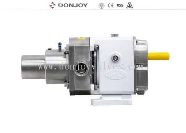 SS316L DONJOY TUL-80 bomba de lóbulo rotativo com motor mecânico e carrinho