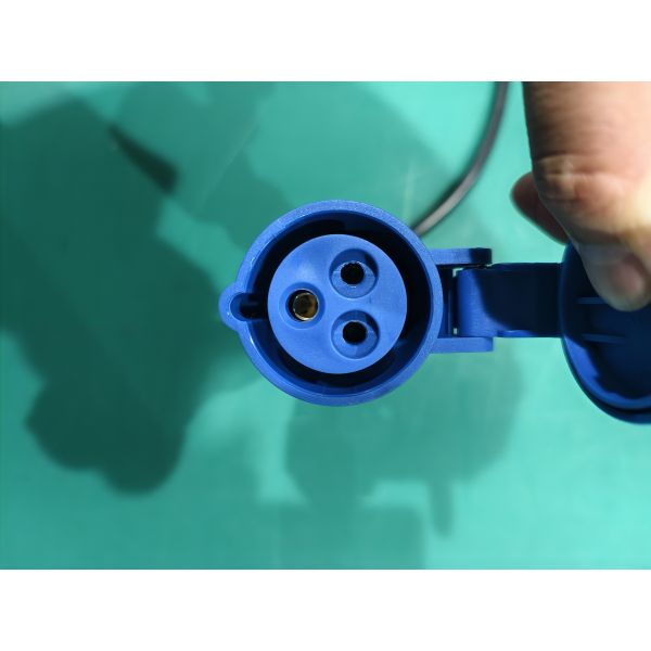 Sixpence New High Quality CEE Adapter Connector Customizable EV Charging Plug 32A Industrial BlueCEE to UK Plug with 0.3M Cable