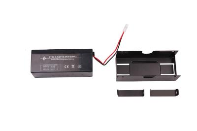 24V 3.5Ah Garage Door Opener Battery Lead - Acid Material Black Color
