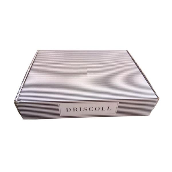 Strips Flat Folding Corrugated Gift  Box For Dress And Hairs Packing