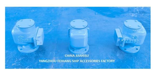 BILGE WATER TANK AIR PIPE HEAD NO.533HFB-50A With Sus316l Floater Nbr Gasket 0.3mpa