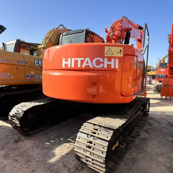 Nueva llegada Usada Hitachi ZX135 Excavadora de Construcción de 13.5 toneladas Excavadora de segunda mano con 0,59 Bucaket Capacidad