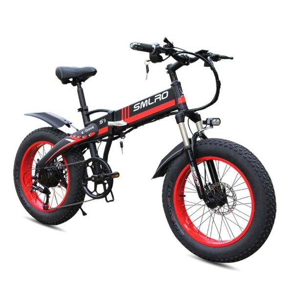 6061Alu 20 Inch Folding Electric Bike 31MPH With 1000W Motor