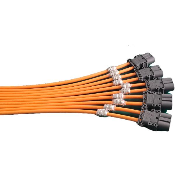 Arneses de fiação automotiva retardadora de chama de 1500 V para veículos eléctricos ou híbridos