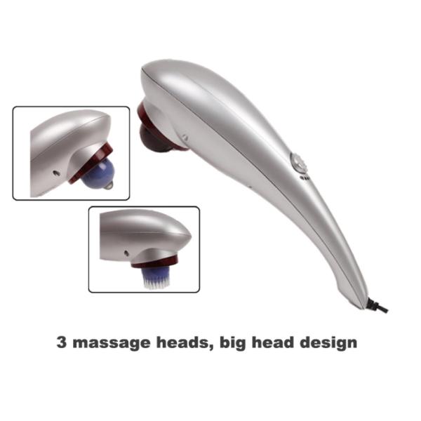 Whole Body Handheld Percussion Massager Silver Painting For Ease Fatigue