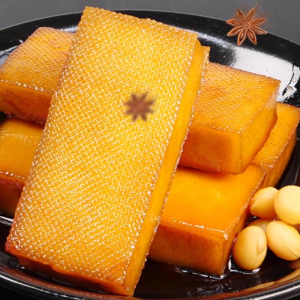 Healthy Spicy Tofu Whole Food Plant Based Bean Curd Soybean Snacks