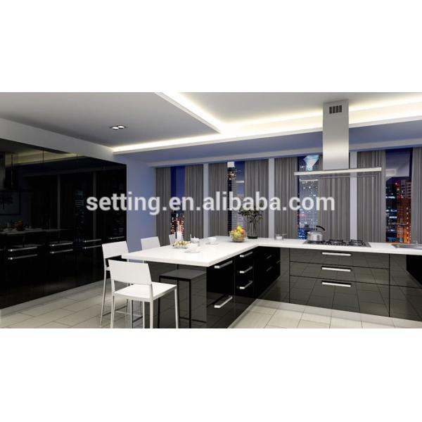 Black color Acrylic film laminated panel
