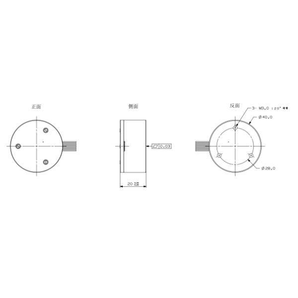 Plato giratorio de prueba de tres ejes con alta capacidad de carga para calibración y ensayo giroscópica