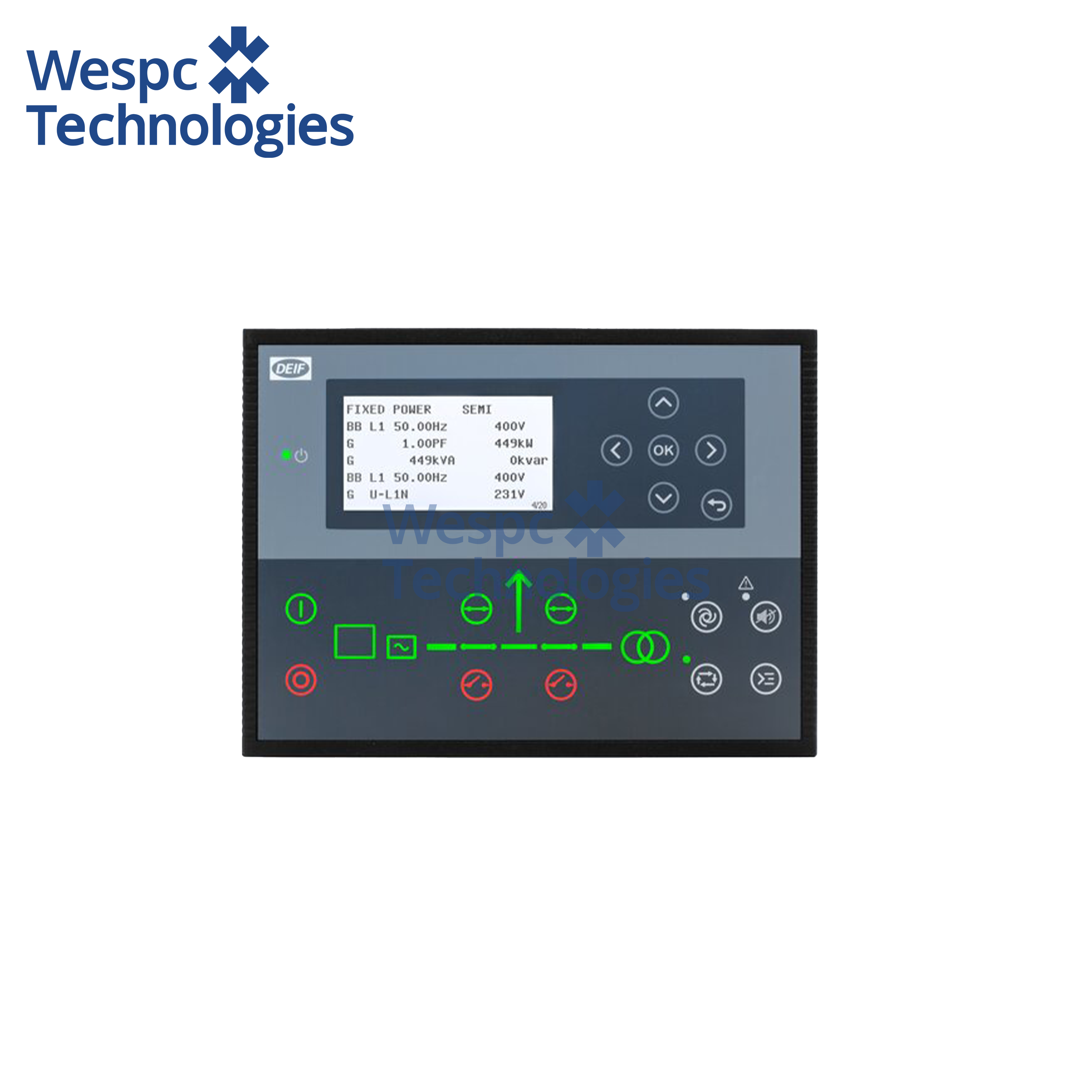 Wespc Original AGC150 Hybrid Advanced Genset Controller Power Management