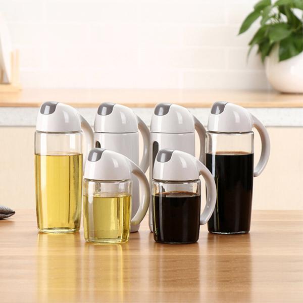 Бутылка оливкового масла 500ml H20.5cm акриловая расквартировывая стеклянная