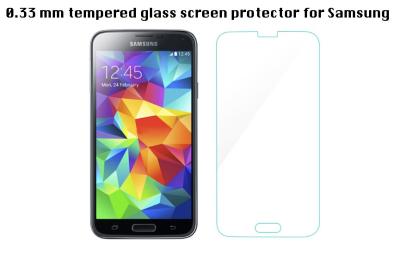 Samsung tempered glass screen protector 0.33mm 9H hardness high transparency clear vision