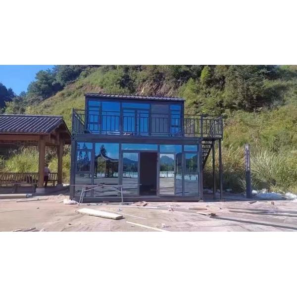 Boxspace Cost-Effective Modular House 2 Story Customizable Modular Building Prefabricated Home Office With Insulation Layer