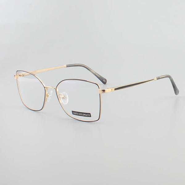 Latest Reading Eyeglasses Fashion Women Metal Optical Frame