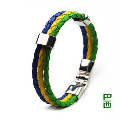 2018 RussiaWorld Cup football commemorative bracelet Bracelet Bracelets wholesale jewelry