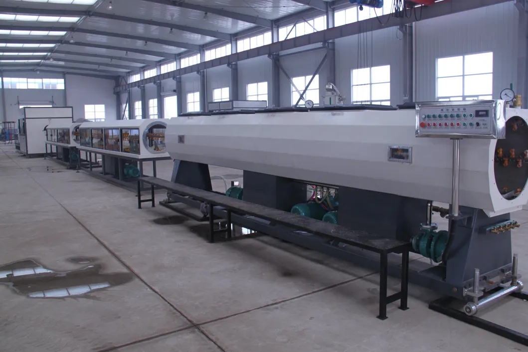 20-Year HDPE Solid Pressure Pipe Extruder Production Line For Water Gas Oil Supply