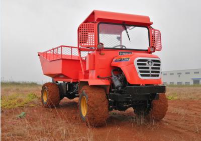 4 Ton Capacity 30HP Farm Dump Truck Articulated  Chassis Electric Starter