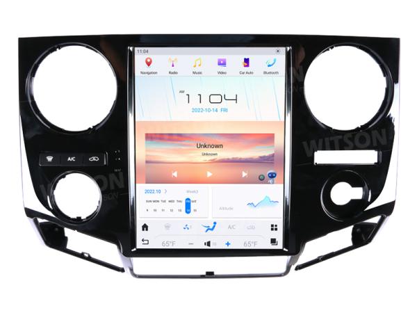 12,1 da” telas verticais de Tesla Android tela para o estéreo 2009-2012 do carro de Ford F250 F350 F450 F650