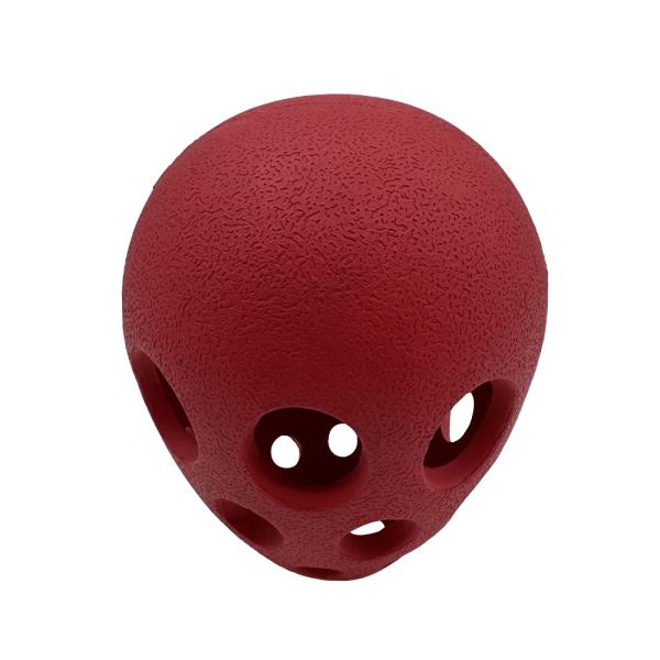 Jouet en caoutchouc pour animaux de compagnie Boule d'œuf, friandises - Dispenser Jouet à mâcher interactif durable