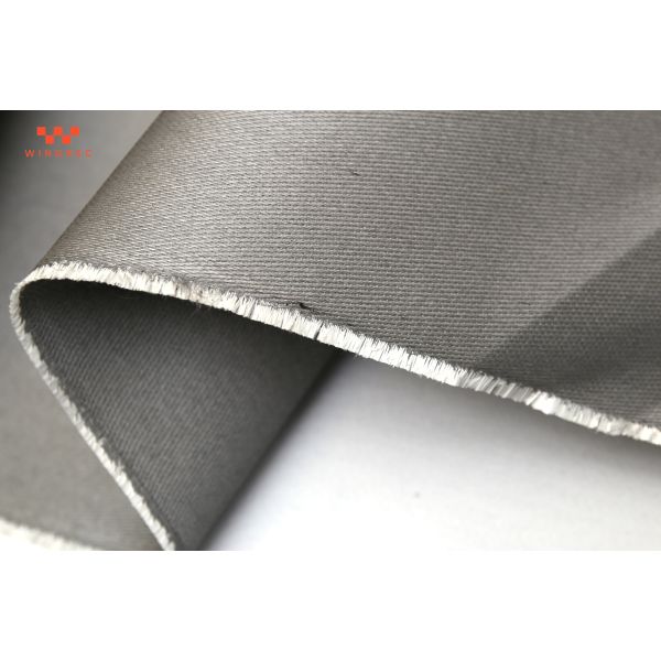 Fire Curtain Fabric Featuring PU Coated Fiberglass and Stainless Steel Wire for Fire Resistance and Structural Integrity