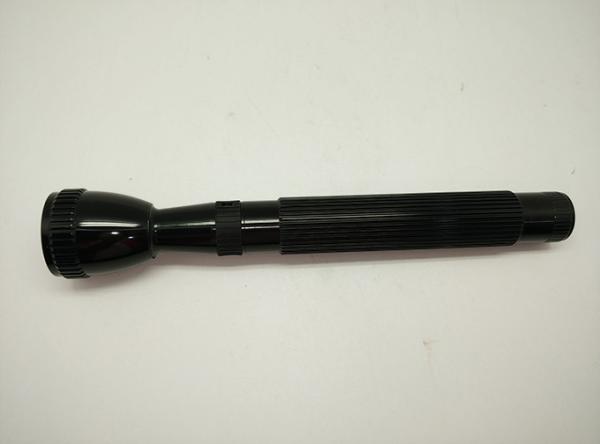 G-813-1 3 SC Batteries Matal Rechargeable LED Torch Flashlight