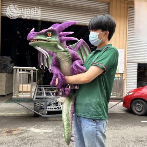 Interactive Dinosaur Hand Toy For Family Party Entertainment