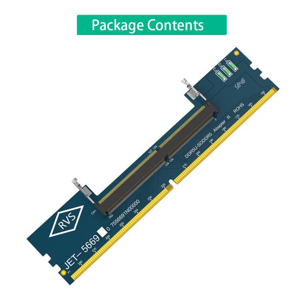 Portable SO RAM DDR5 à bureau Adaptateur U-DIMM DDR5