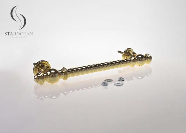 Plastic Helical Reinforced Coffin Handles Electronic Plating Treatment SGS Approved P9012