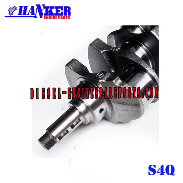32C09-01010 Mitsubishi S4Q Engine Crankshaft Alloy / casting Material