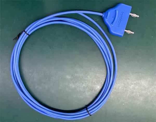 5000V 3050mm bleu Isolation, anti-interférence câble bipolaire assemblage harnais de fil