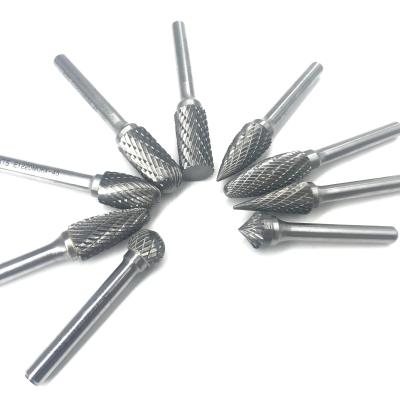 Os bocados de moedura da rebarba do carboneto de tungstênio da soldadura sem redução morrem rebarbas do moedor