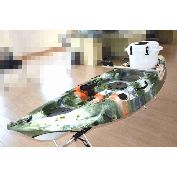 Popular Small Fishing Kayak Ice Cooler Motor Mounted Low Maintenance Cost Well - Balanced