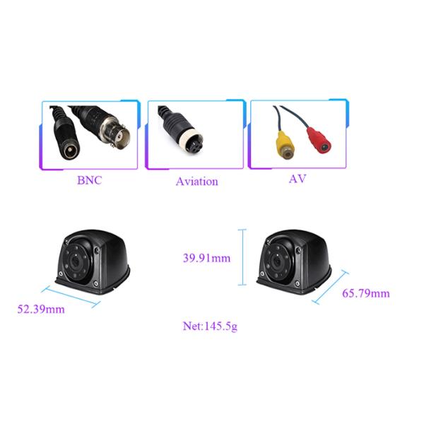 170 lente impermeable de la cámara de vigilancia 1.5m m del autobús del grado