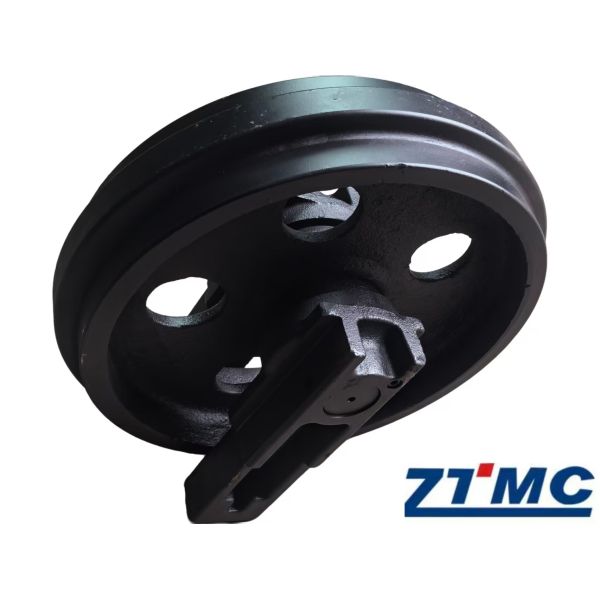 35MnB Material Roll Forged Mini Excavator Front Idler OEM Replacement for Sumitomo and Case Models Part Number No KAA11760