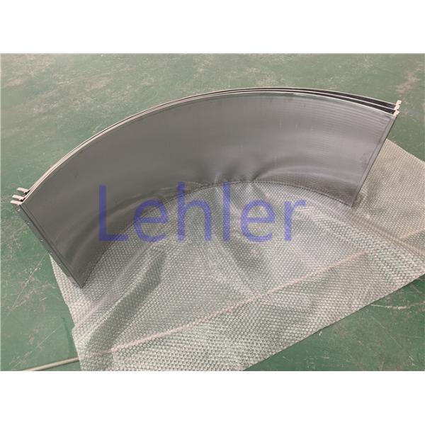 150 Micron Sieve Bend Screen / Dewater Dryer Wedge Wire Screen SUS316L Material