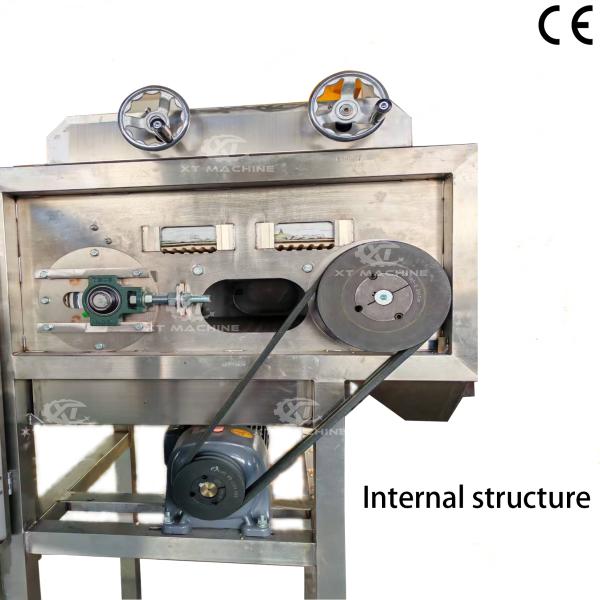 800-1000kg 分割ナッツブランチングマシン ローストピーナッツ皮むき機