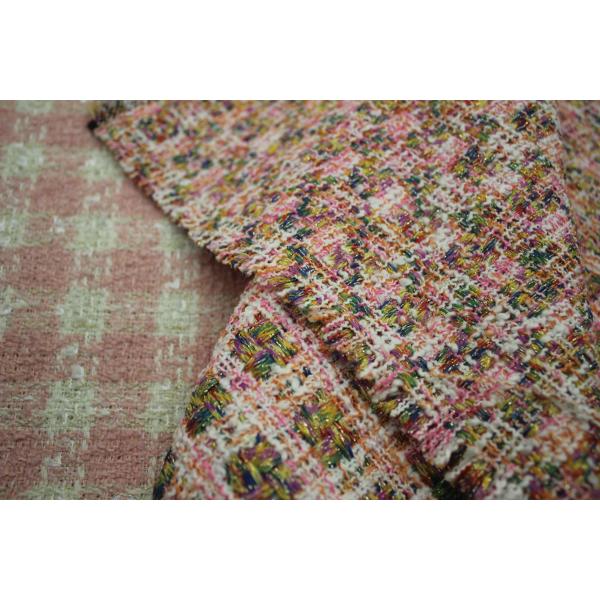 Factory Wholesale Quantity Preferred Woolen Small Fragrance Fashion Sofa Tweed Coat Fabric for Women's Clothing Coat