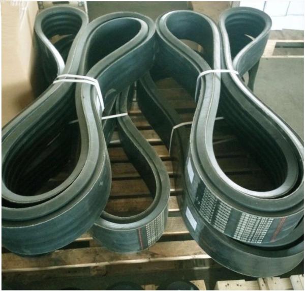 Black Rubber V Belt For Oil Drilling Power End, Mud Pump Parts