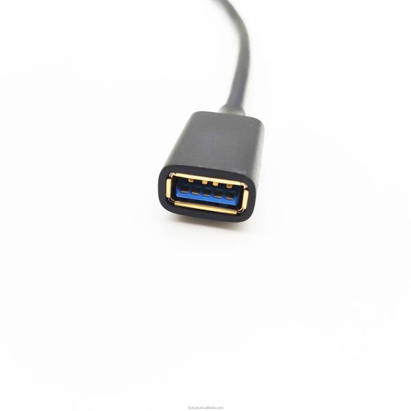 USB C macho para USB 3.0 um cabo de carregamento rápido