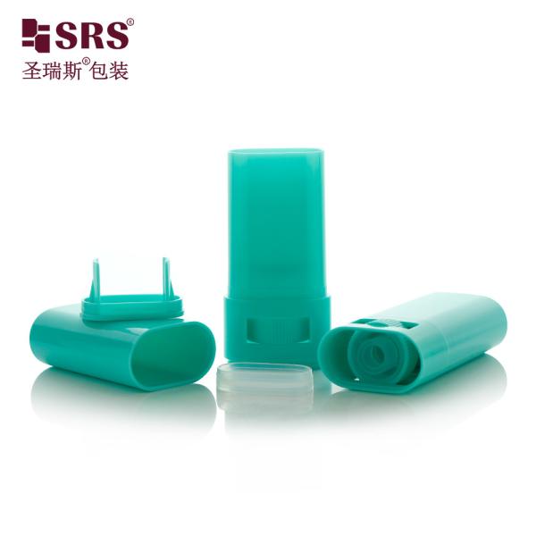 15 ml 20 ml De forme ovale vide, taille de poche, crème solaire, baume à lèvres, déodorant