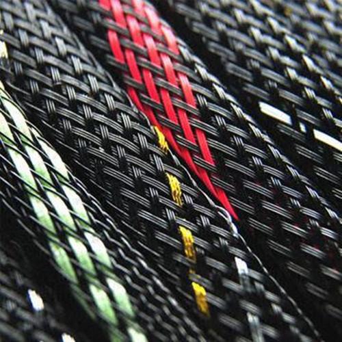 3mm Braided Nylon Sleeve Thermal Insulation Protection For Audio Cables Industry