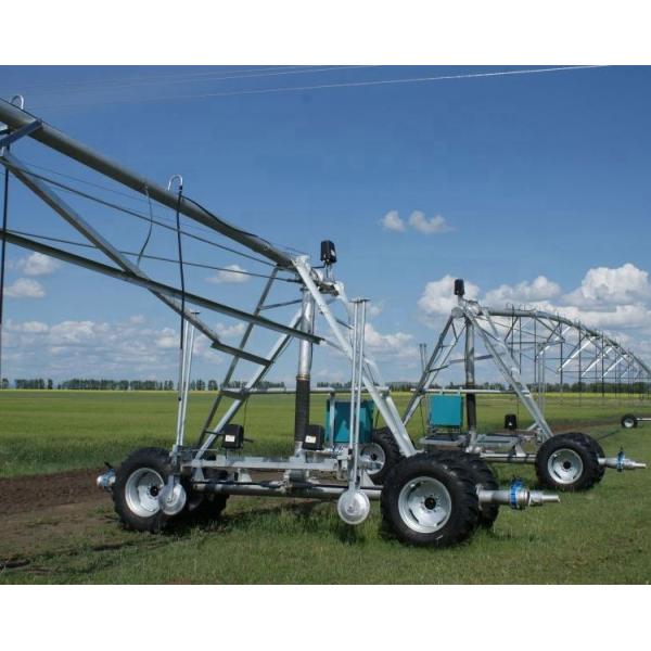 Lateral Moving Sprinkler Machine Durable Agriculture Translational Sprinkler Irrigation Line with 4000 KG Load Capacity