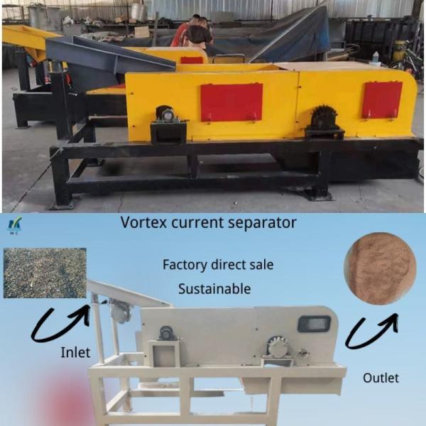 Eco-Friendly Non-Ferrous Metal Eddy Current Sorting Machine for Solid Waste Materials