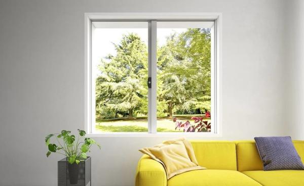Customized Folding Screen Double Glazed Aluminum Windows with Stainless Steel Netting