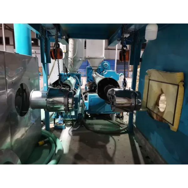 O-Type Extrusion Coating Line for 3LPE Anti-Corrosion Pipe with Powder Coating and SA2.5 Surface Treatment