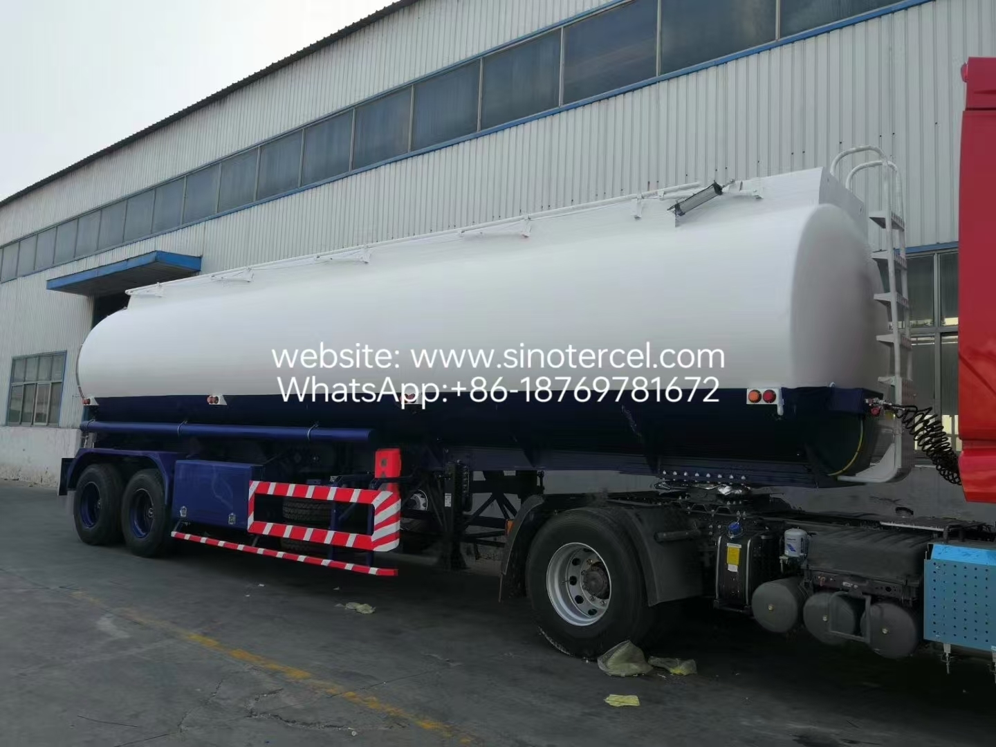 2 Axle 40000L Fuel Tanker Trailer