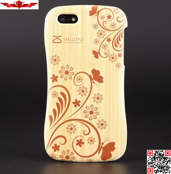 New Fashion Design 3D Printing Flowers Aluminum Bumper Cover Case For Iphone 5/5S