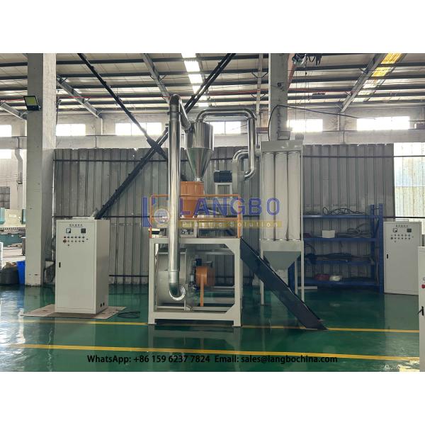 Профиль трубы из пластика отходы продукта Pulverizer Miller Machine